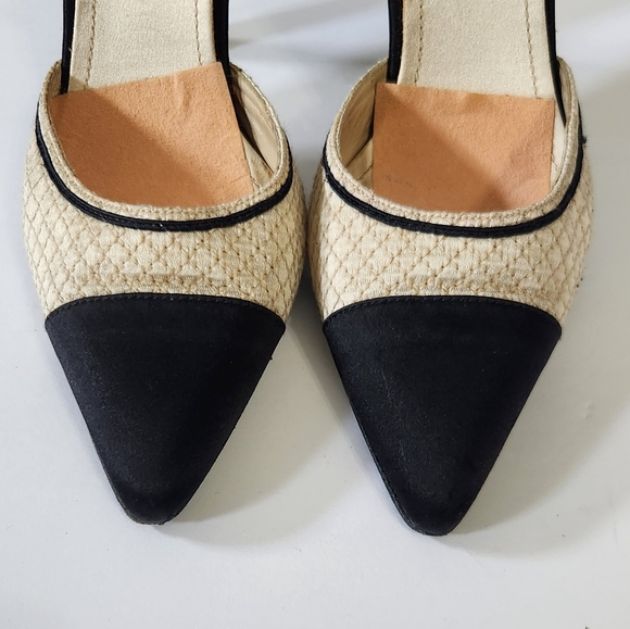 CHANEL Heels Classic Mary Jane Logo  CC‎ Ankle Strap - Picture 6 of 14